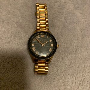 Michaels Kors, rose gold  studded watch